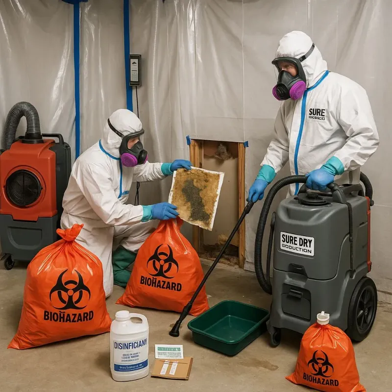Contaminated Water Handling Protocols process in Tuscola County, MI