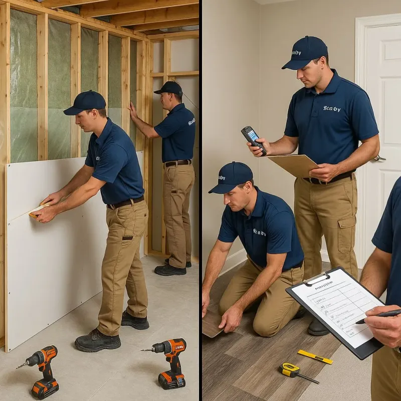 Repairs and Reconstruction process in Tuscola County, MI