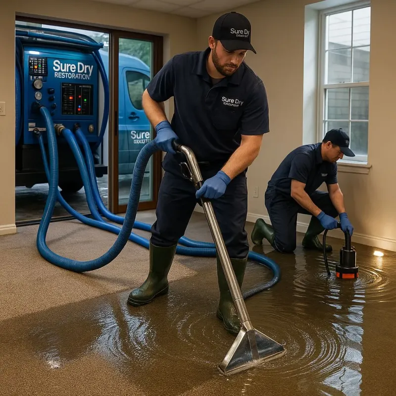 Water Extraction and Removal process in Tuscola County, MI